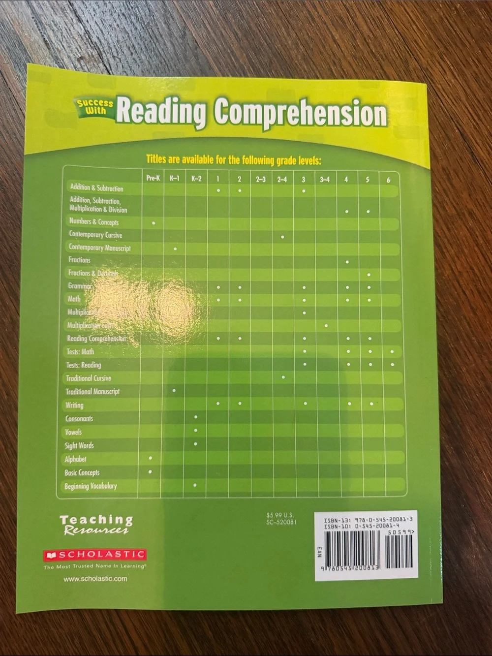 Scholastic builds vocabulary